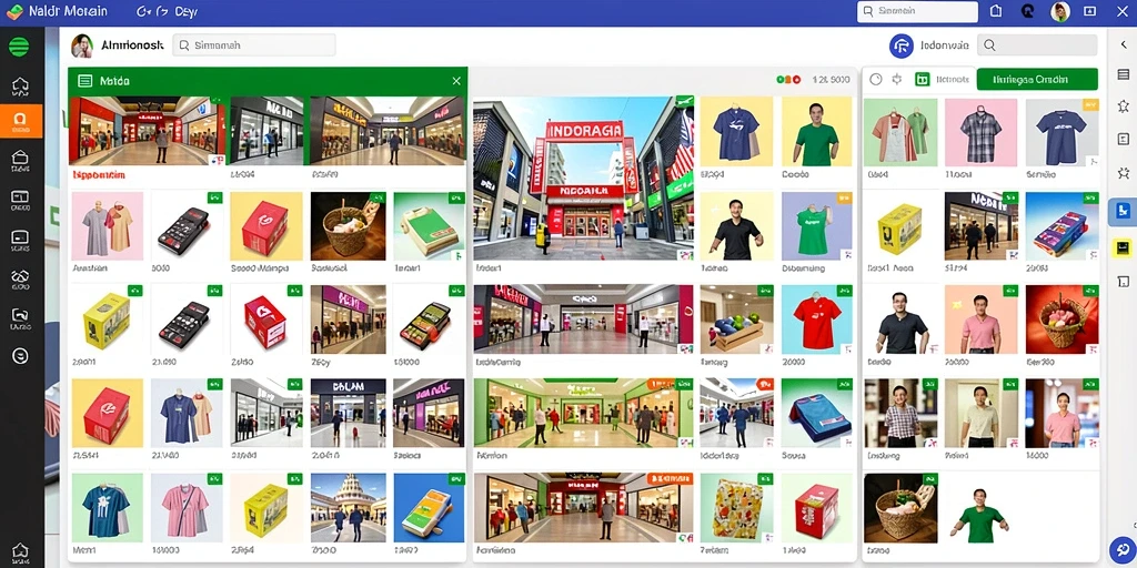 Tampilan antarmuka yang menarik dan modern.