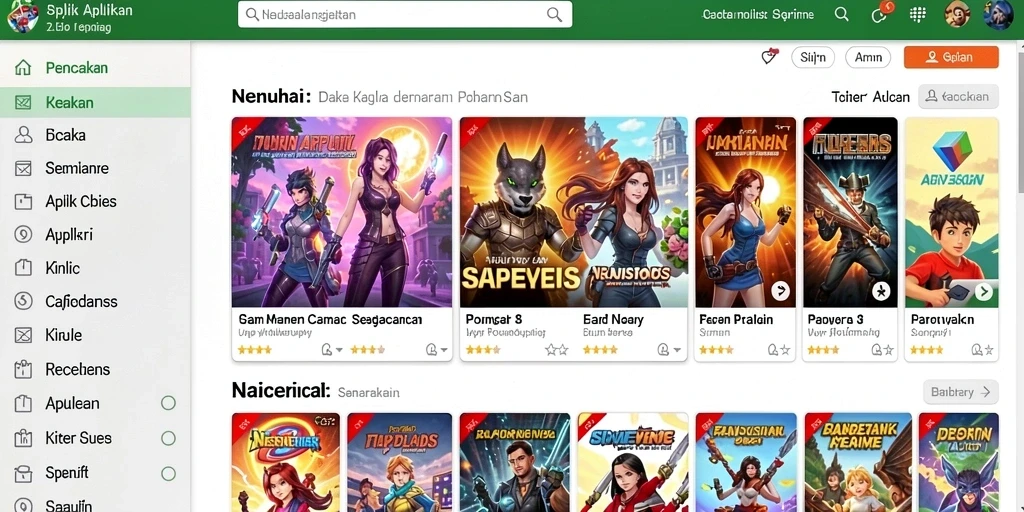 Tampilan antarmuka yang ramah pengguna.