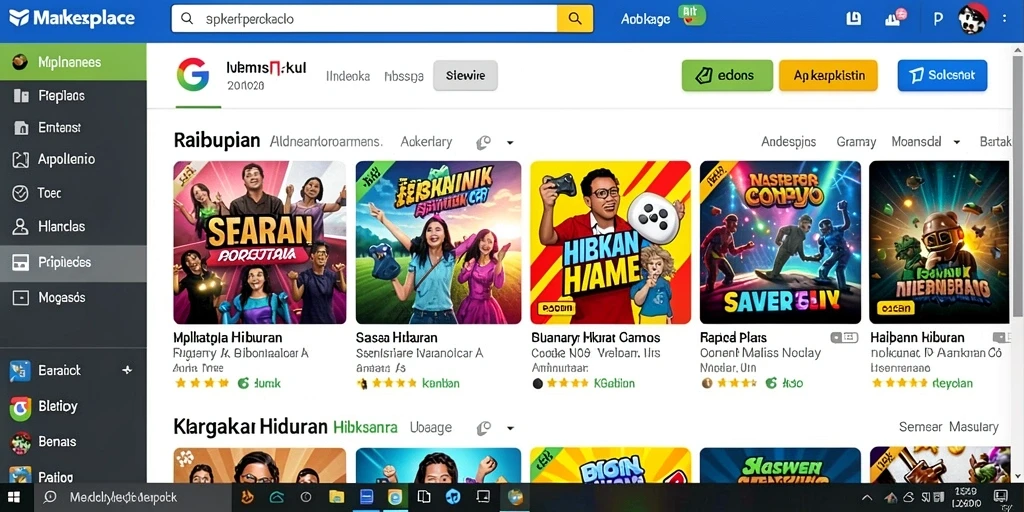 Tampilan antarmuka yang modern dan menarik.