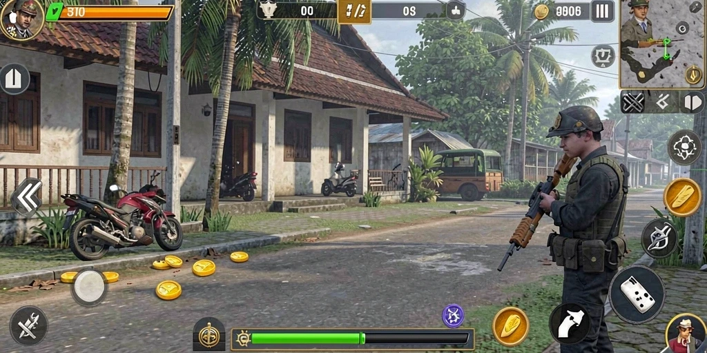 Tampilan antarmuka yang modern dan menarik.