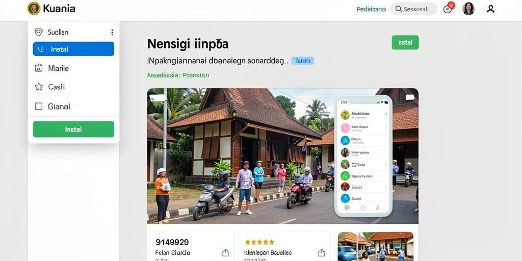 Tampilan antarmuka yang menarik dan mudah dinavigasi.