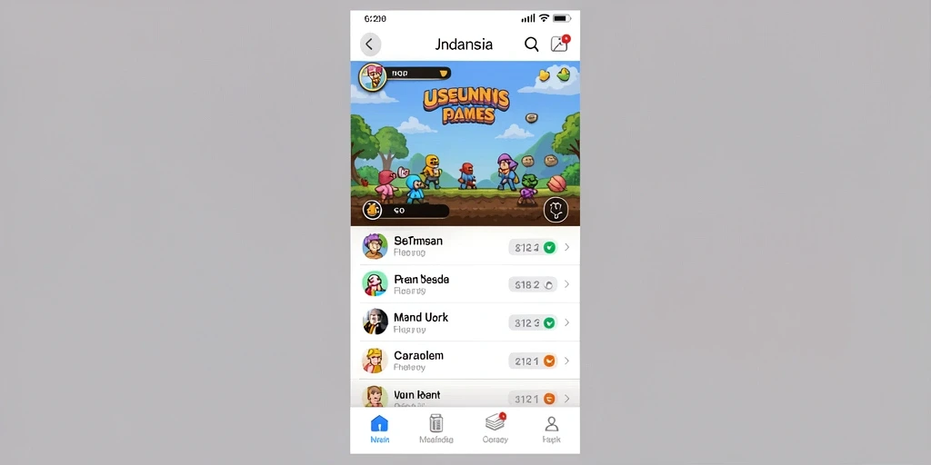 Screenshot menunjukkan antarmuka pengguna yang menarik.