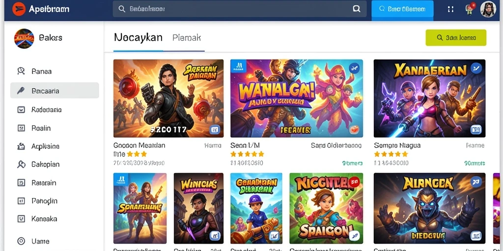 Tampilan utamanya yang menarik dan mudah dipahami.