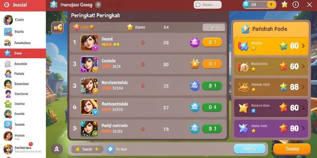 Tampilan antarmuka yang intuitif dan menarik.