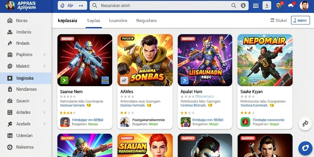 Tampilan antarmuka yang bersih dan modern.