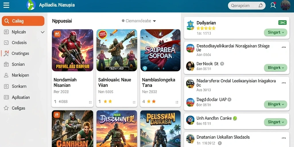 Tampilan utama SIA777 yang menarik dan modern.