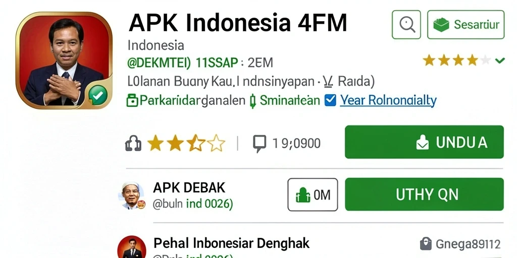 Tampilan awal yang menarik dan mudah dipahami.